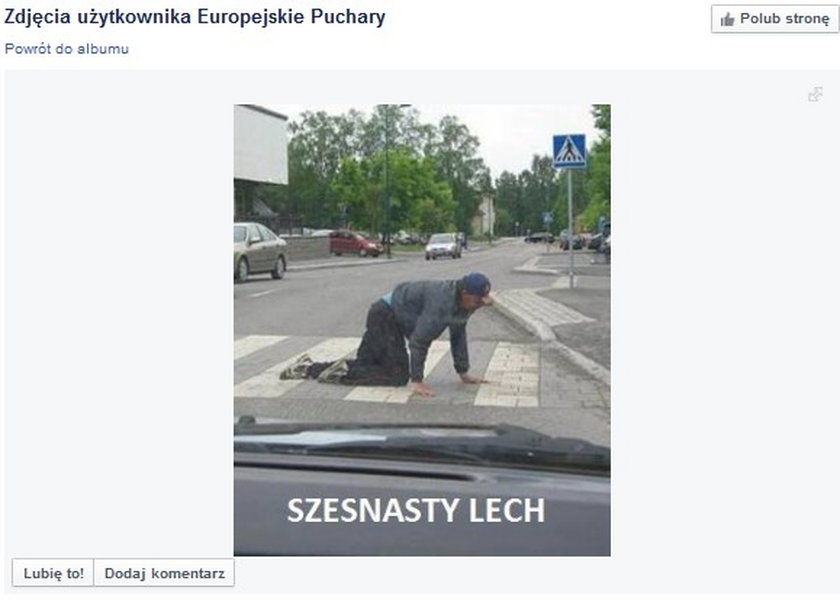 Co to za mistrz Polski?! Fani wyśmiewają w memach Lecha Poznań