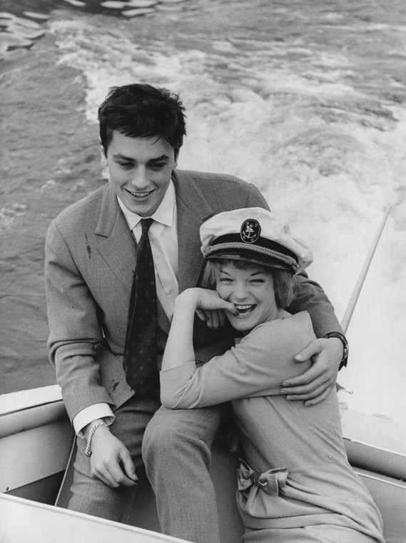 Alain Delon i Romy Schneider 