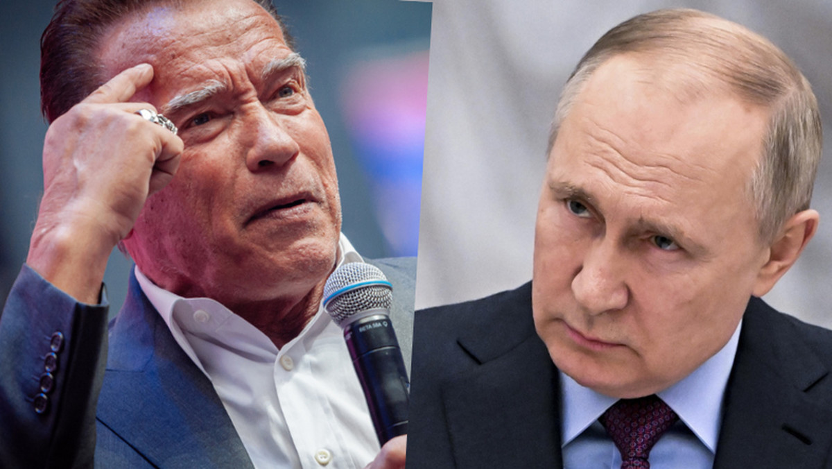 Wojna Rosja - Ukraina. Arnold Schwarzenegger nagrał wideo z wiadomością do Rosjan