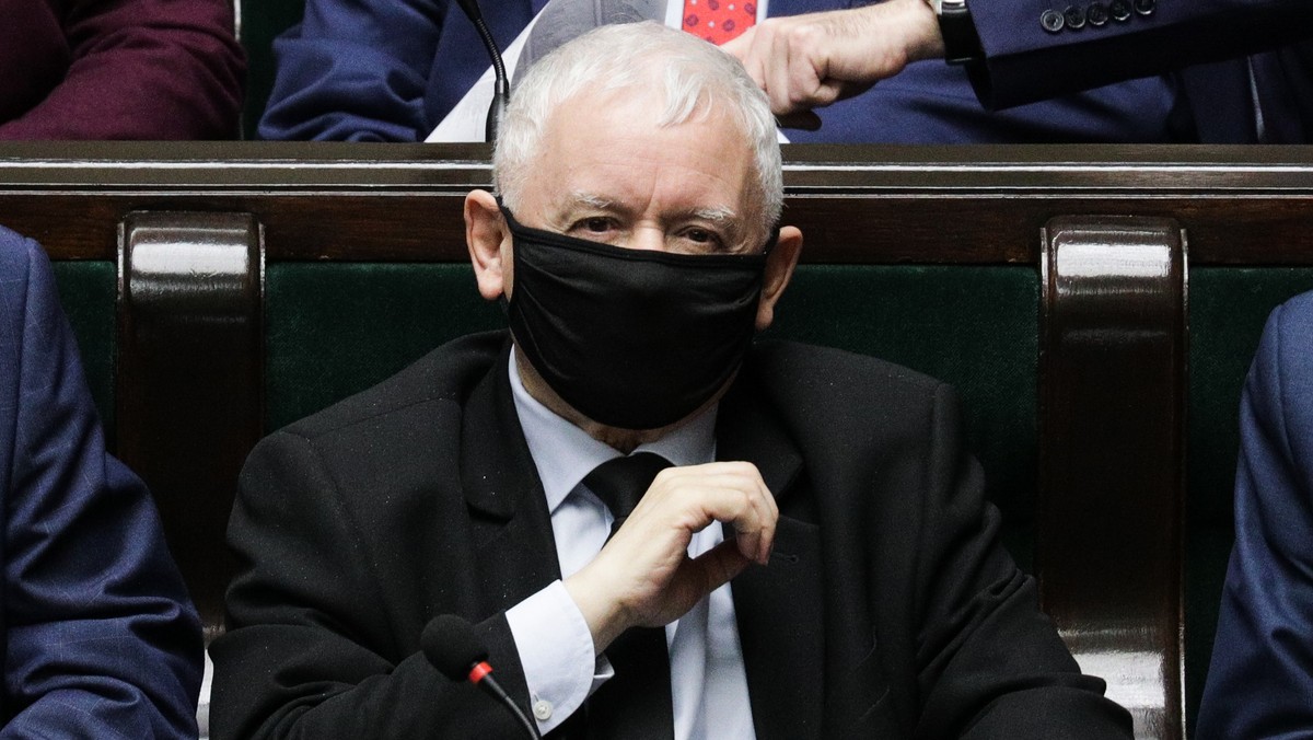 Prezes PiS Jarosław Kaczyński