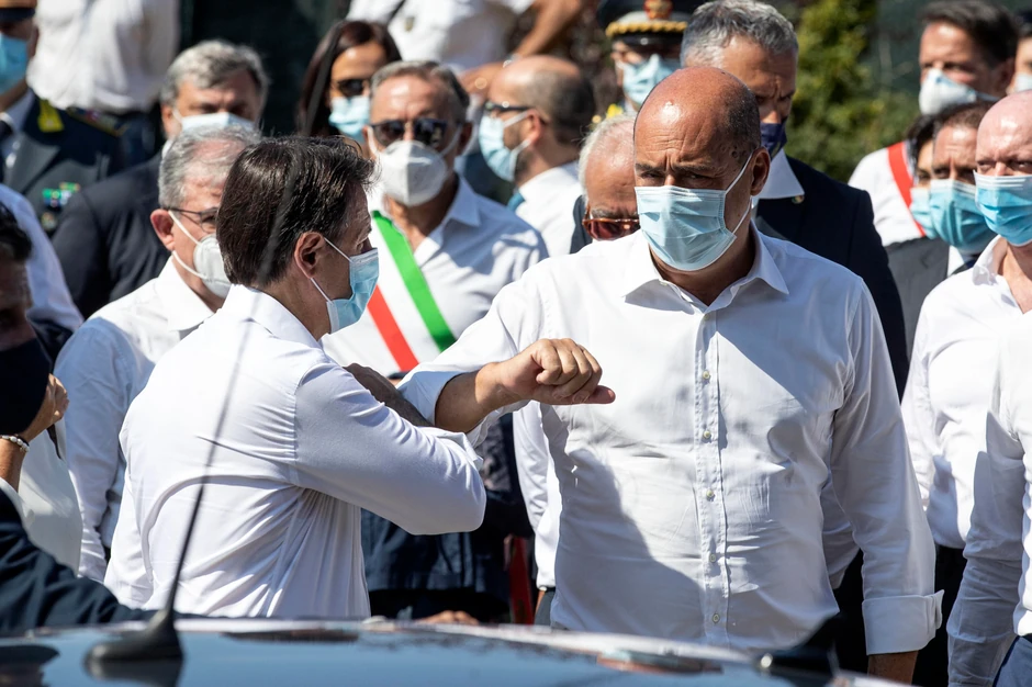 Đuzepe Konte i Nikola Cingareti