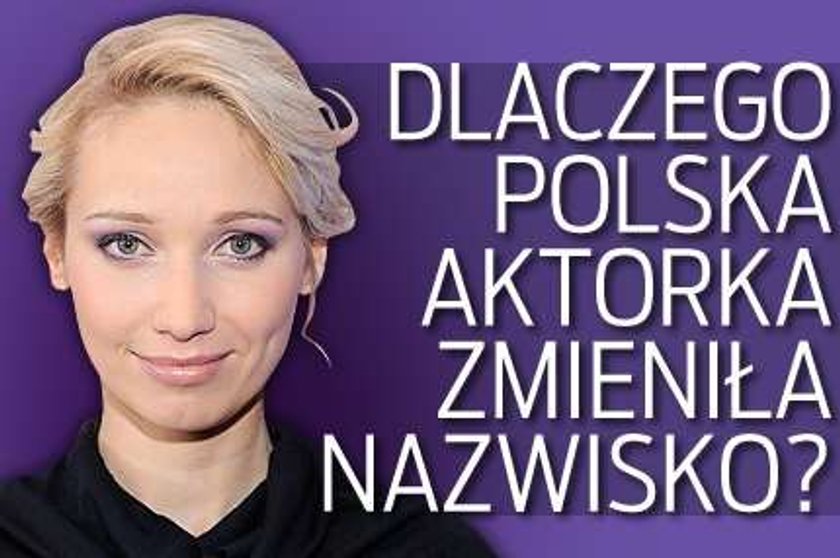 Dlaczego gwiazda "Złotopolskich" zmieniła nazwisko?