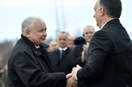 Jarosław Kaczyński i Viktor Orbán