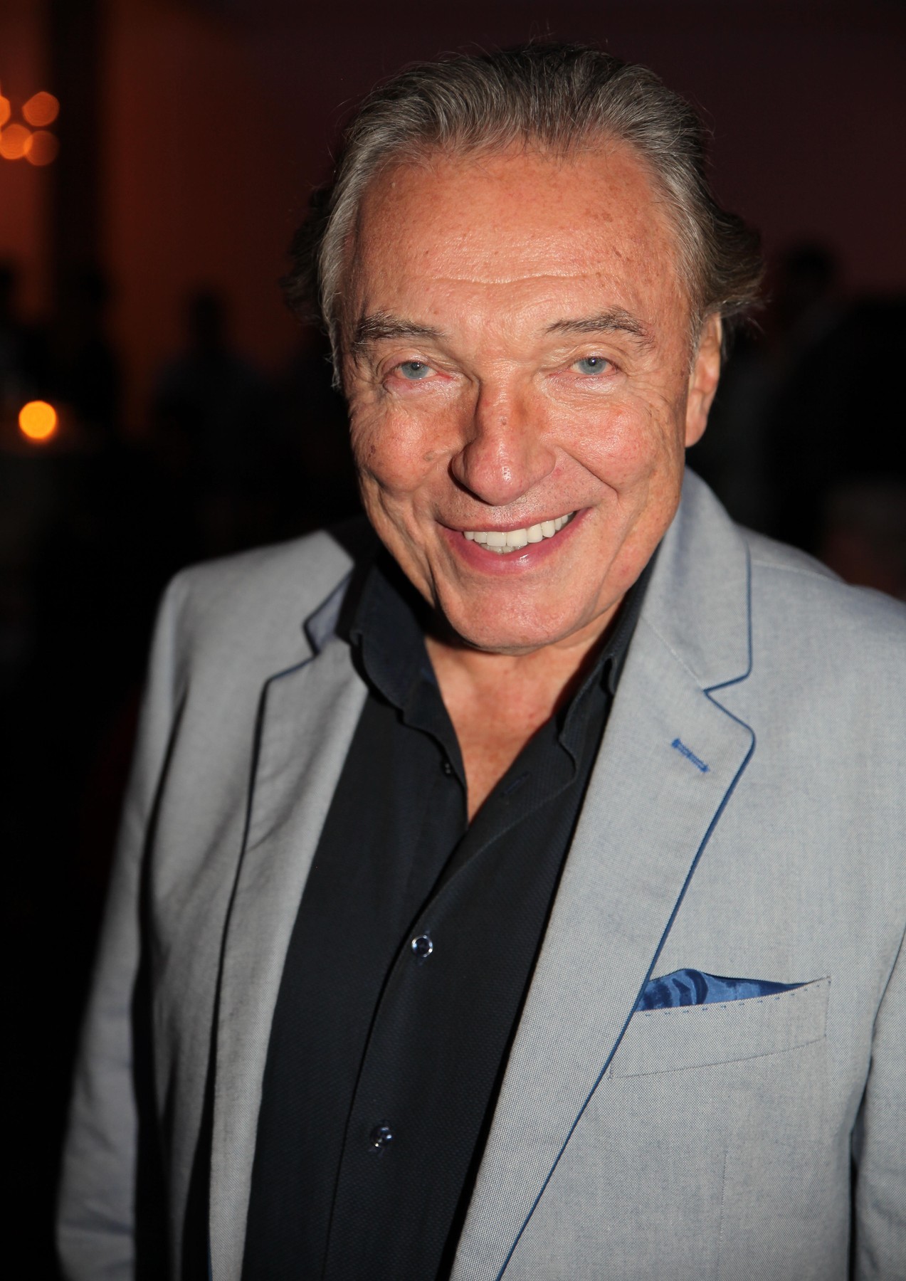 Český spevák Karel Gott. 
