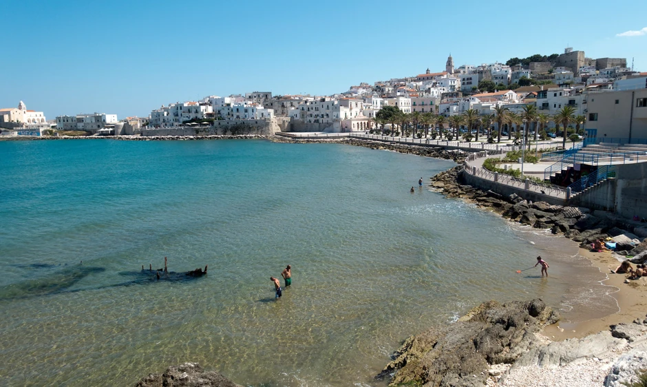 Vieste, u regiji Pulja na obali Jadranskog mora