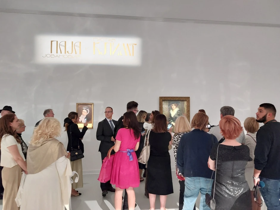 Izložba "Paja Jovanović i Gustav Klimt"