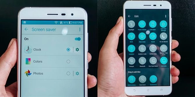 ASUS ZenFone 3 z Androidem 7.0 Nougat - szybkie ustawienia