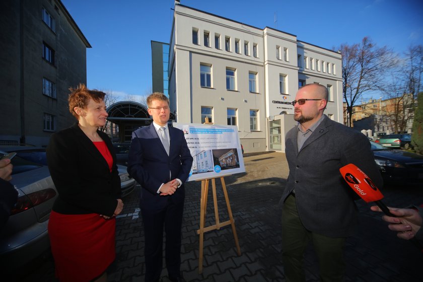 Szpital im. Rydygiera błyszczy w blasku świateł