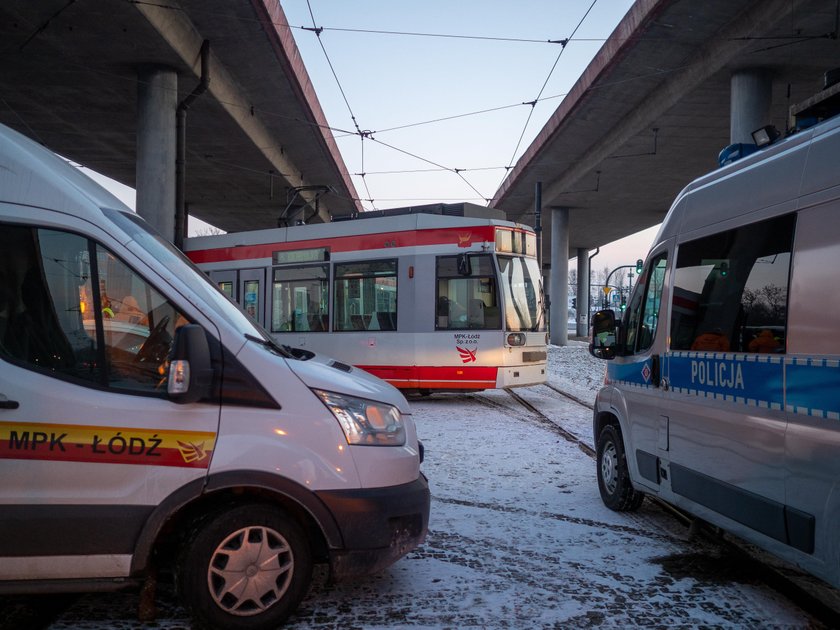 Motorniczy spowodował wypadek tramwaju w Łodzi?