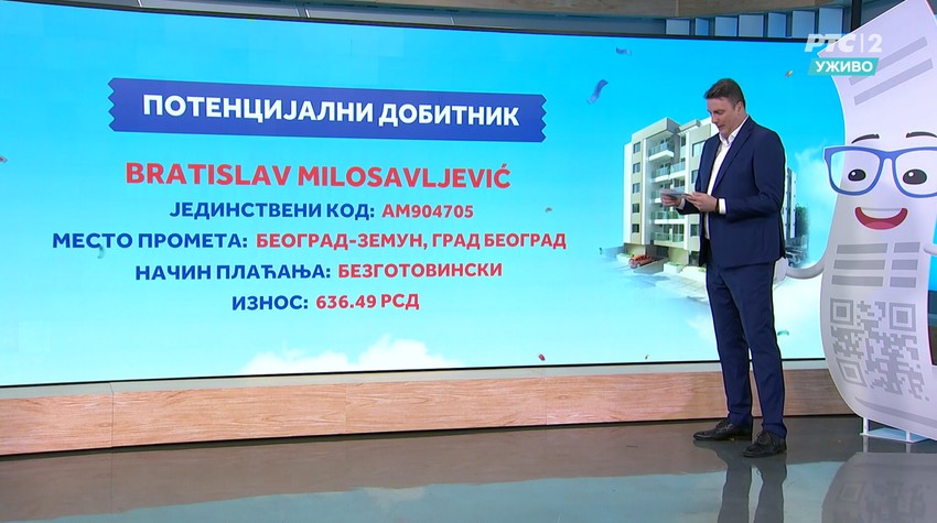 Potencijalni dobitnici u nagradnoj igri "Uzmi račun i pobedi"