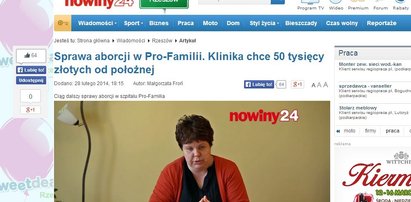 Położna z Rzeszowa: zmuszano mnie do aborcji