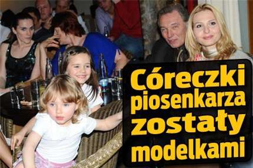 Córeczki piosenkarza zostały modelkami