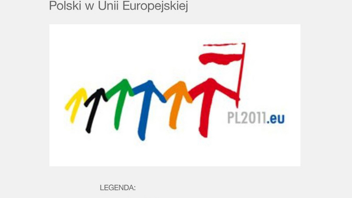 Sześć połączonych ze sobą kolorowych strzałek, które przypominają trzymające się za ręce postaci i flaga Polski, taka jak w legendarnym napisie "Solidarność" - to logo polskiej prezydencji, które wczoraj zaprezentował premier Donald Tusk. Nie wszystkim internautom przypadło ono jednak do gustu.