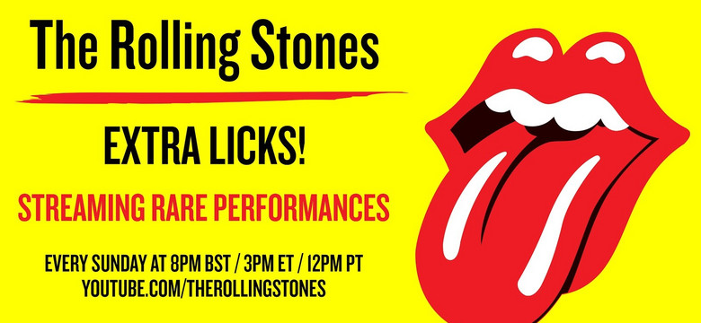 Wyjątkowa seria transmisji z koncertów The Rolling Stones na YouTubie