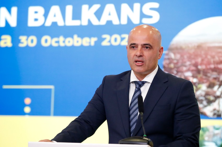 Dimitar Kovačevski u Skoplju 30. oktobra