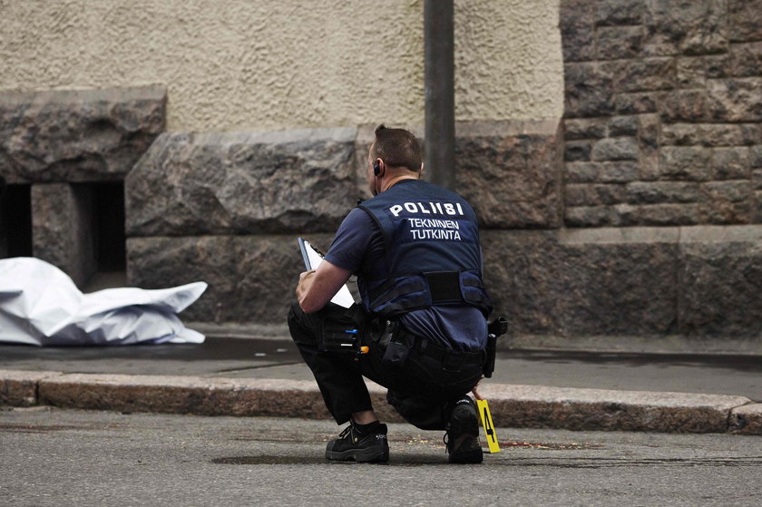 Accident occurred in downtown Helsinki where an intoxicated man hit people with his car, in Helsinki