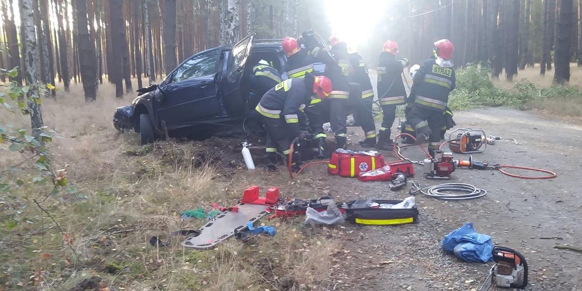 Tragiczny wypadek w pobliżu Krosna Odrzańskiego