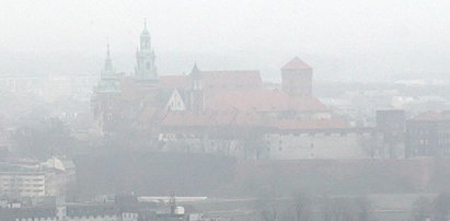 Smog wisi nad Krakowem