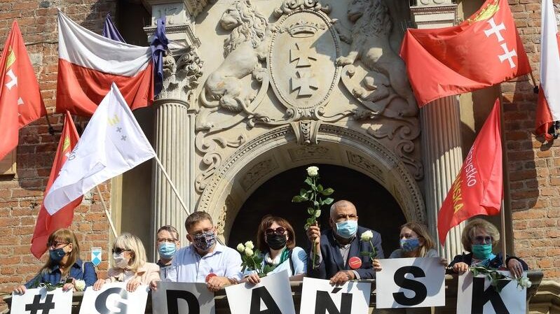 Jedna z zeszłotygodniowych manifestacji w Gdańsku