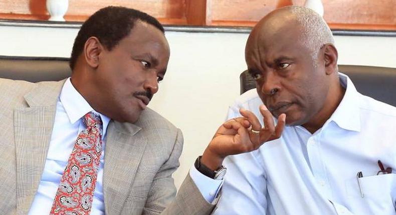 Kivutha Kibwana points finger at Kalonzo after his Chief of Staff’s arrested