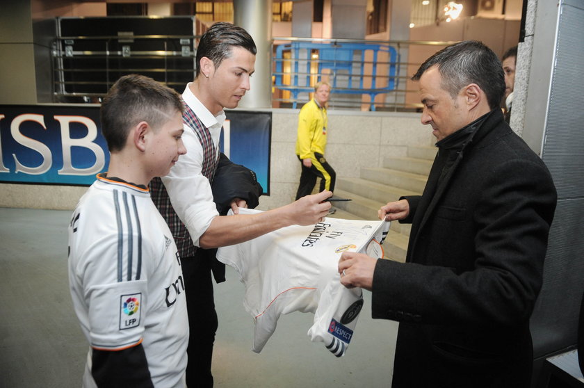 Dawid spotkał się z Ronaldo