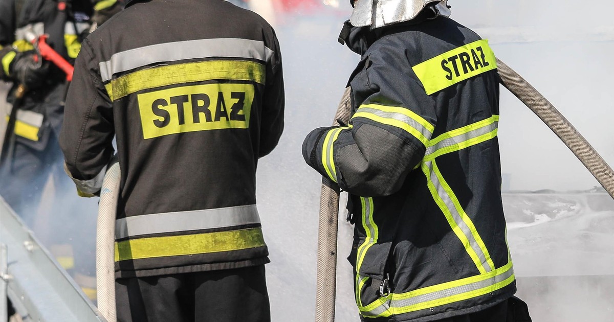 Tragiczny pożar w Szumowie. Babcia z wnuczkiem zginęli w płomieniach