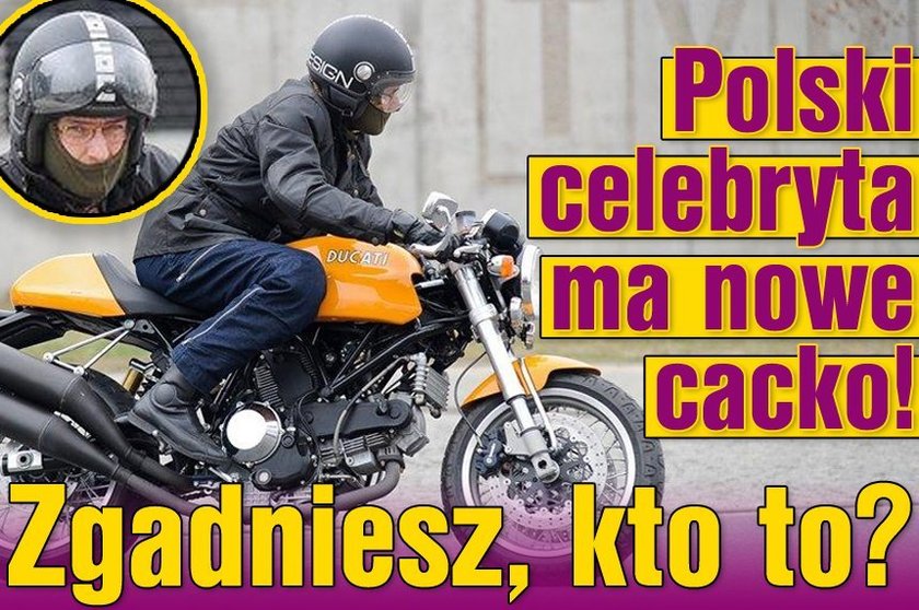 Polski celebryta ma nowe cacko! Zgadniesz, kto to?