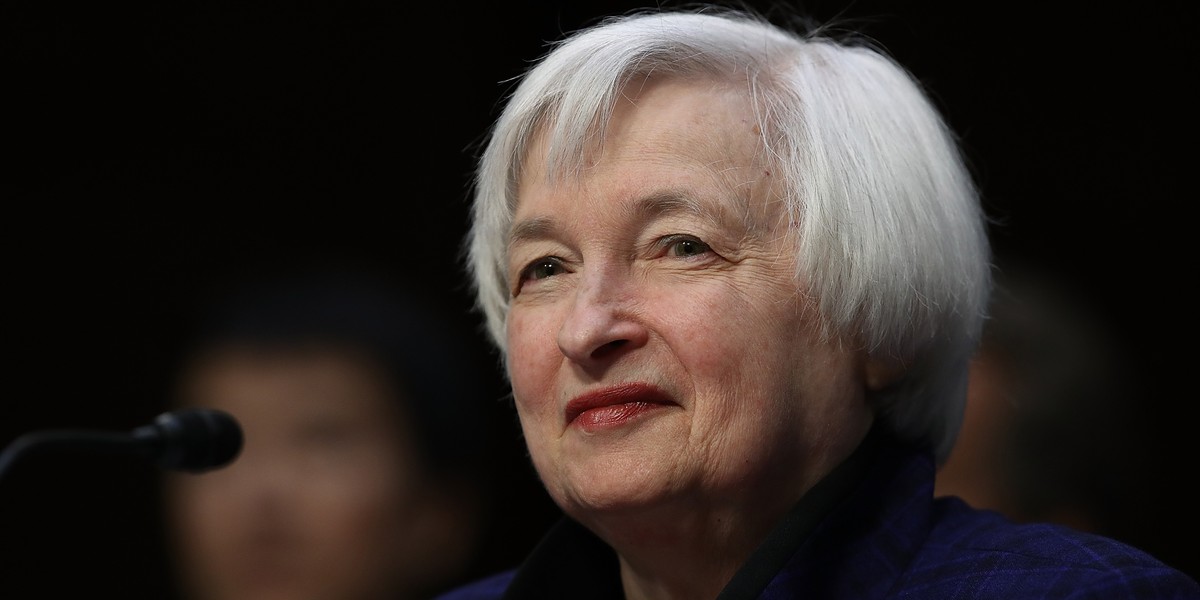 Szefowa rezerwy federalnej - Janet Yellen