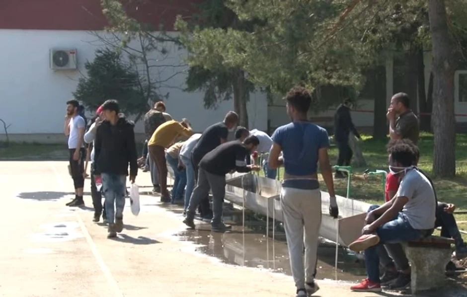 Migranti u Obrenovcu