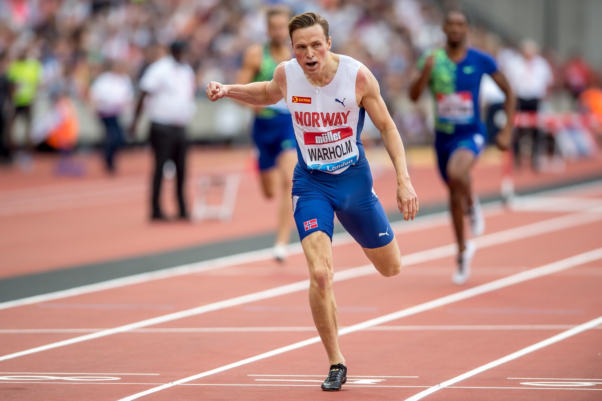 Karsten Warholm chce na MŚ zdobyć złoty medal i pobić rekord globu. Ma mu w tym pomóc trening... krzyku