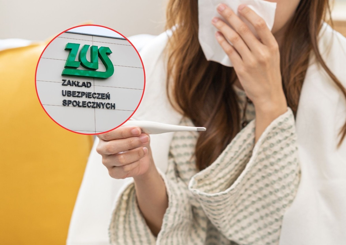 ZUS, zwolnienie, chora