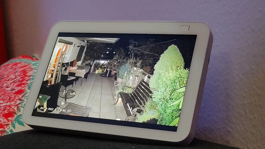 Ezviz CW8 Pro 2K: Livestream auf Echo Show 8