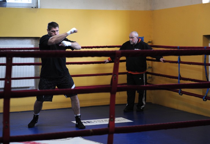 Tak Andrzej Gołota szykuje się na Przemysława Saletę