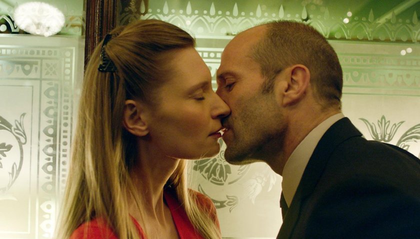 Agata Buzek i Jason Statham