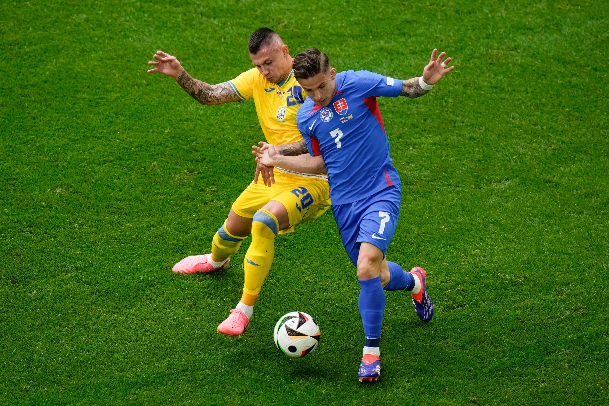 Tomáš Suslov (Slovensko) a Oleksandr Zubkov (Ukrajina).
