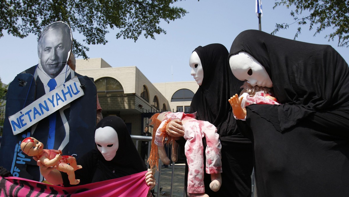 Palestyna Izrael protest