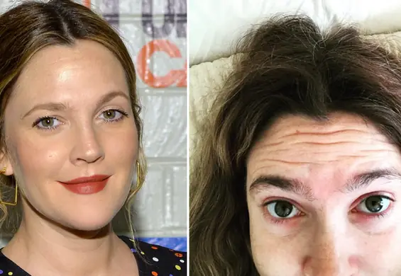 Drew Barrymore pokazuje prawdziwą siebie z siwymi włosami i bez makijażu. Jest taka jak my