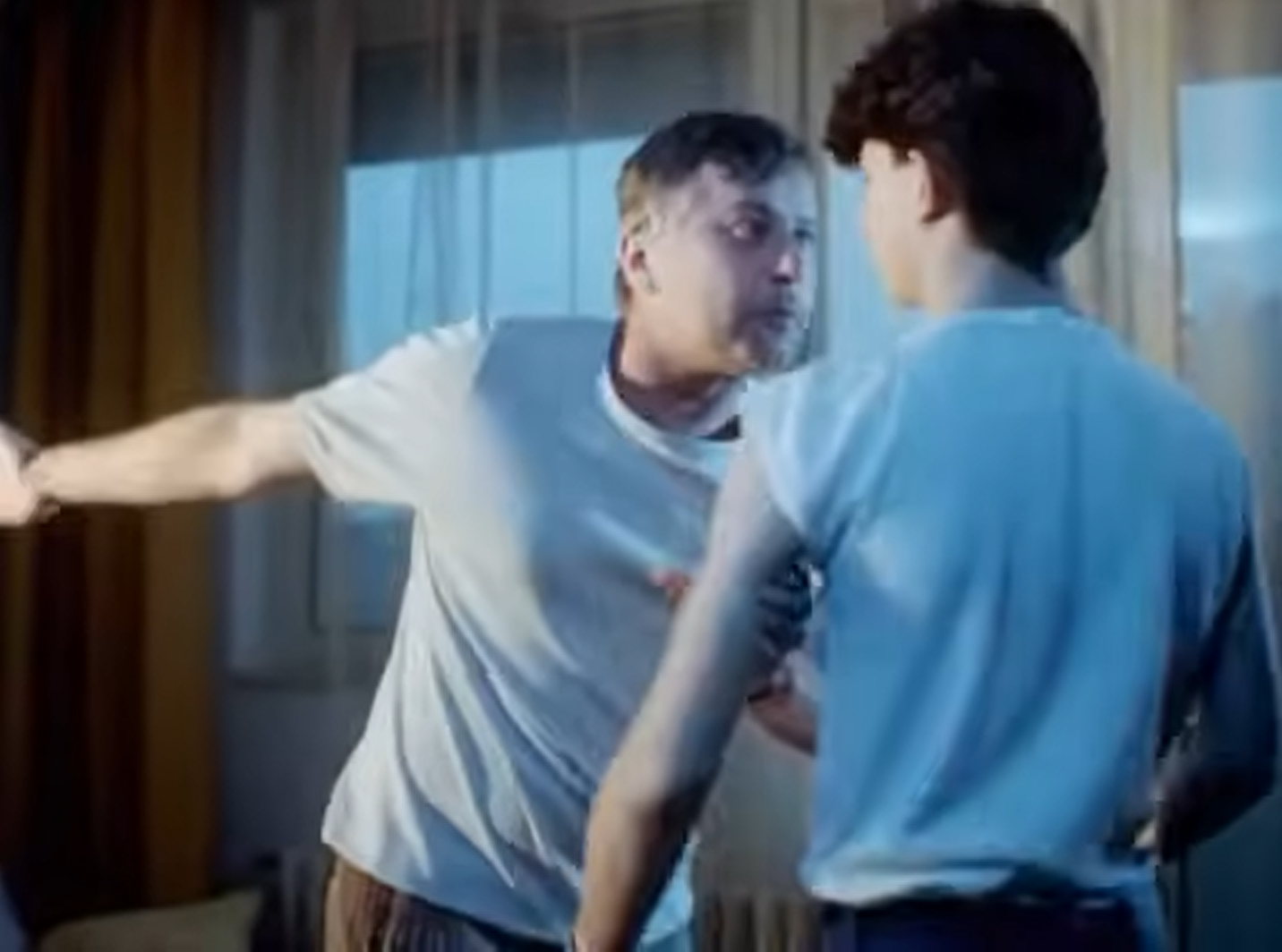 Český herec Ladislav Potměšil vo filme Diskopríbeh.