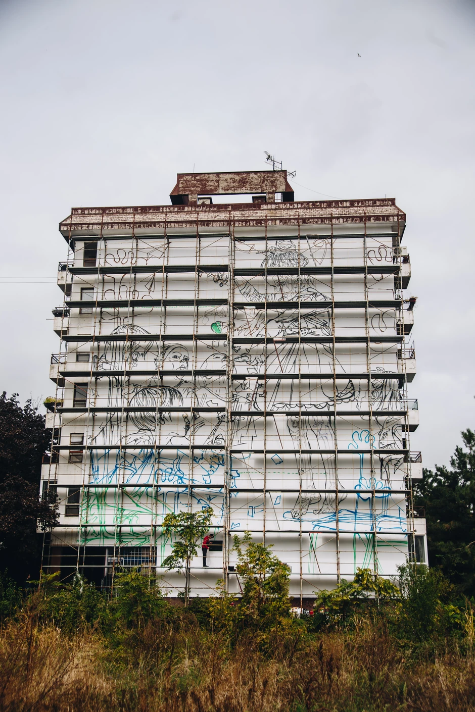 Mega mural na Dorćolu