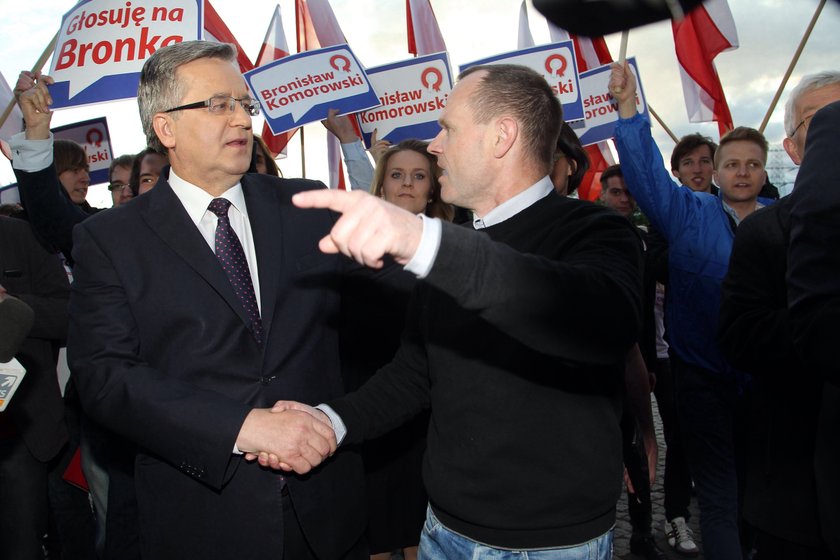 Bronisław Komorowski i Andrzej Hadacz