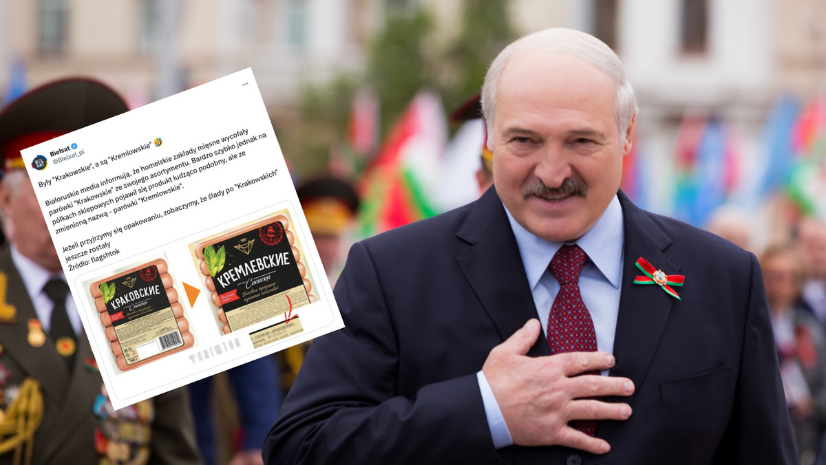Białoruska propaganda dotknęła nawet parówki. "Krakowskie" znikają