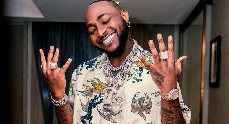 Nigerian music star Davido [Instagram/Davido]