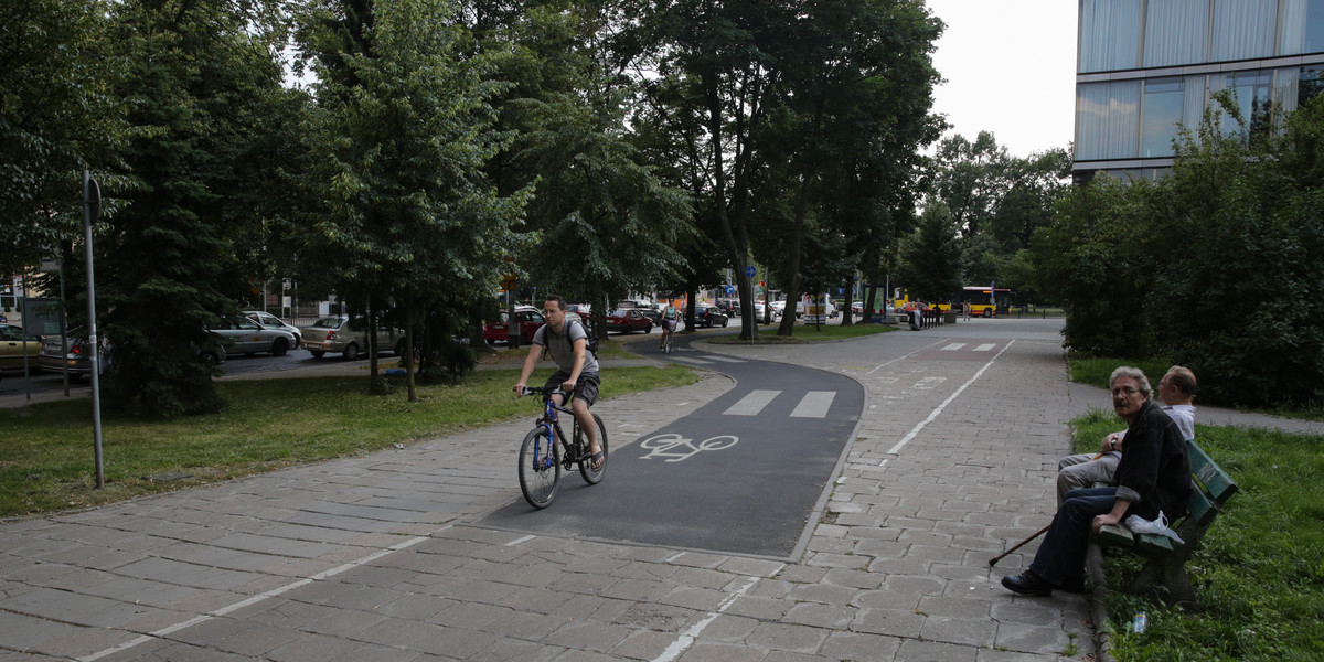 Ścieżki rowerowe we Wrocławiu.