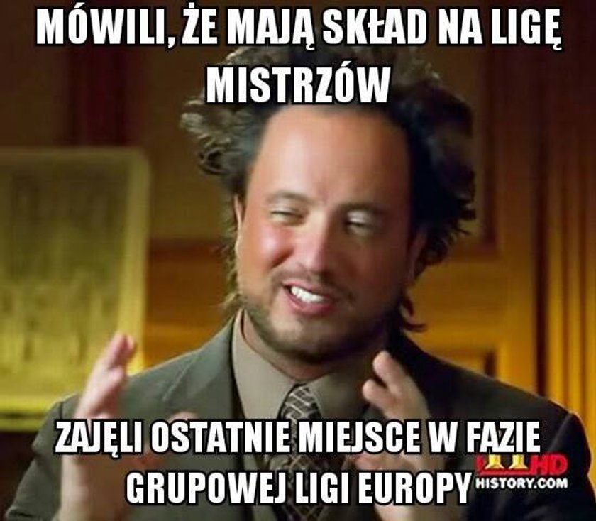 Legia za słaba na Europę. Internauci nie mają litości. MEMY