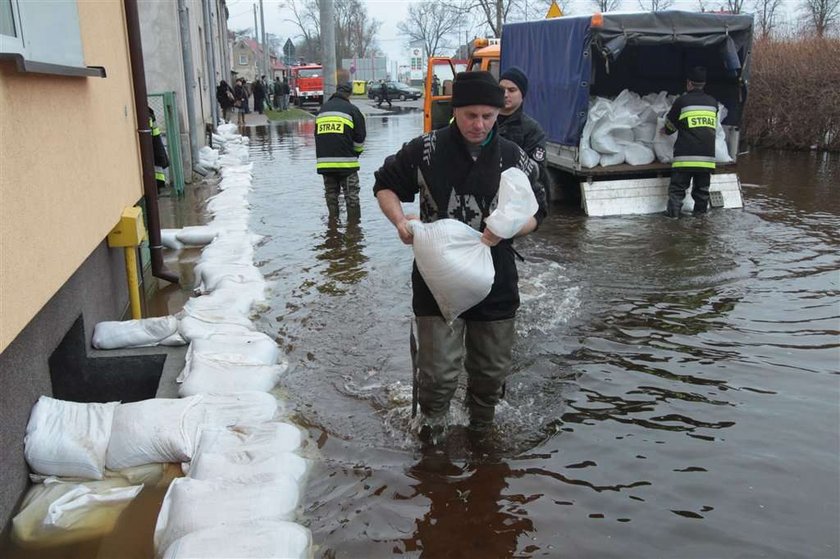 Powódź w Trzebiatowie