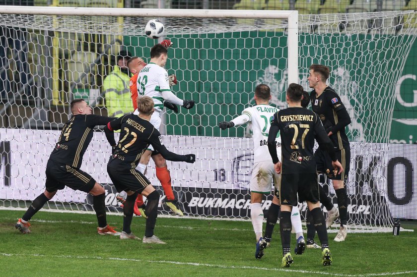 Pilka Nozna. Ekstraklasa. Gornik Zabrze - Slask Wroclaw. 09.11.2018