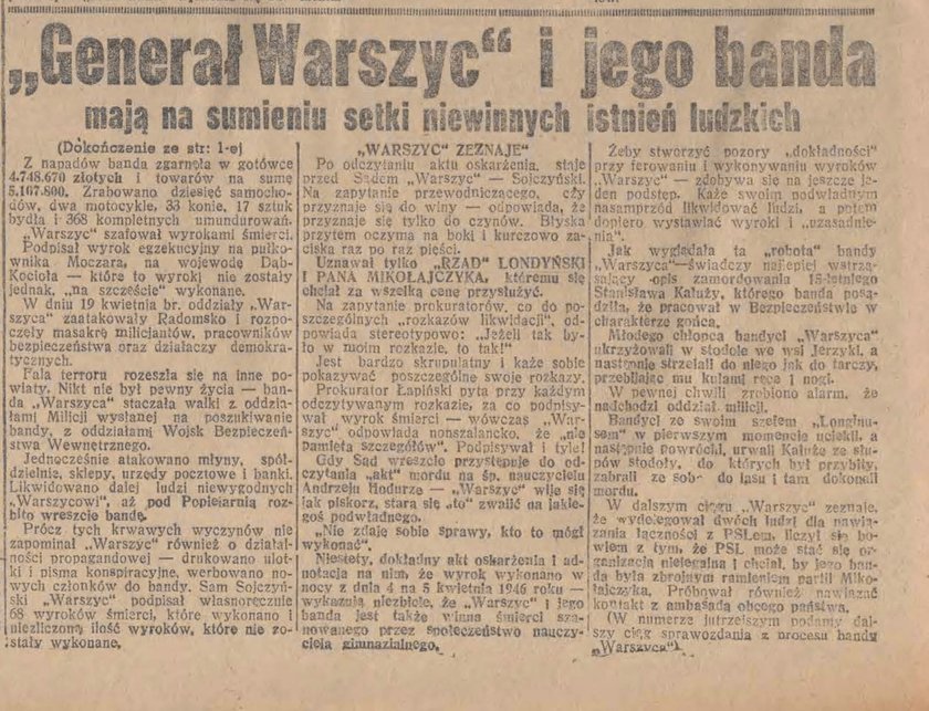 Gazeta z 1946 roku