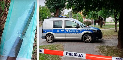 Miał leżeć na chodniku, a z nożem rzucił się na policjantów. Padł strzał