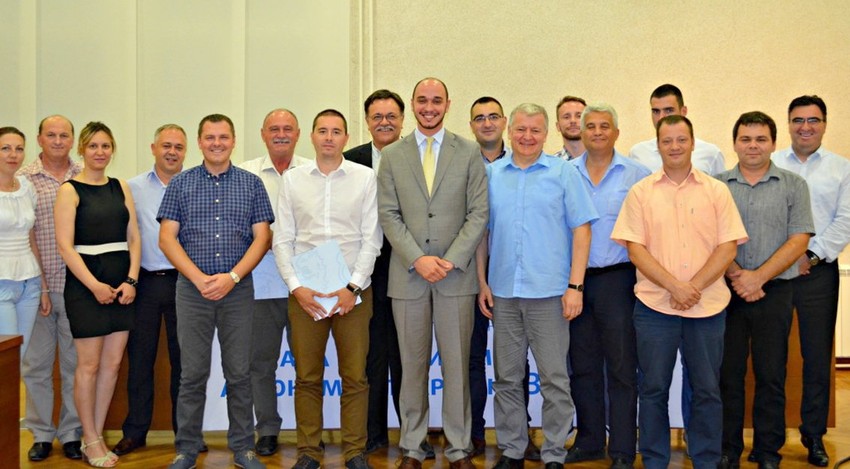 Sa potpisivanja ugovora o finansiranju sportskih projekata