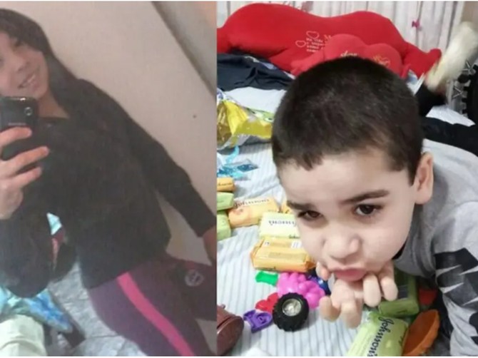 Karina i njen mlađi brat